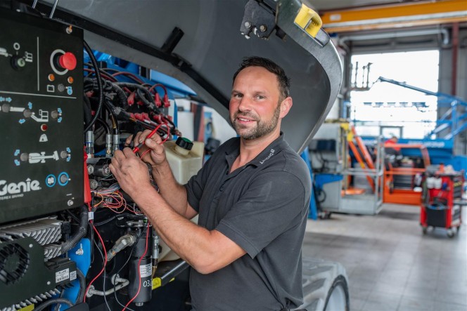 Arbeitsbühnen Service -  Wartung und Reparatur
